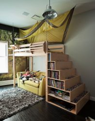 O que deve ser quarto das crianças (310+ fotos): Escolhendo papel de parede, piso, teto, berço