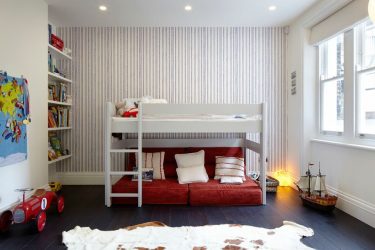 O que deve ser quarto das crianças (310+ fotos): Escolhendo papel de parede, piso, teto, berço
