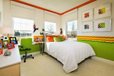 O que deve ser quarto das crianças (310+ fotos): Escolhendo papel de parede, piso, teto, berço