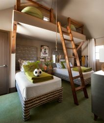O que deve ser quarto das crianças (310+ fotos): Escolhendo papel de parede, piso, teto, berço