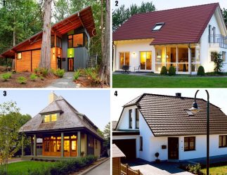 É fácil escolher um design para as casas por si mesmo? (225+ fotos) Nós combinamos incompatível