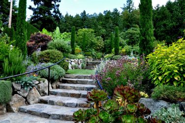 Paisagismo para o jardim faça você mesmo (mais de 185 fotos). Estilos que você deve conhecer