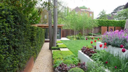 Paisagismo para o jardim faça você mesmo (mais de 185 fotos). Estilos que você deve conhecer