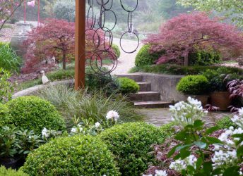 Paisagismo para o jardim faça você mesmo (mais de 185 fotos). Estilos que você deve conhecer