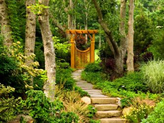 Paisagismo para o jardim faça você mesmo (mais de 185 fotos). Estilos que você deve conhecer