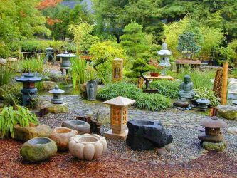 Paisagismo para o jardim faça você mesmo (mais de 185 fotos). Estilos que você deve conhecer