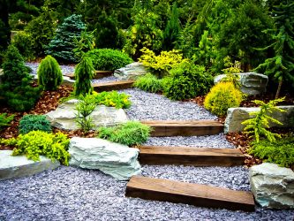Paisagismo para o jardim faça você mesmo (mais de 185 fotos). Estilos que você deve conhecer