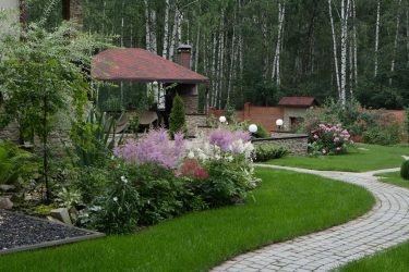 Paisagismo para o jardim faça você mesmo (mais de 185 fotos). Estilos que você deve conhecer