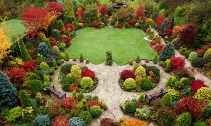 Paisagismo para o jardim faça você mesmo (mais de 185 fotos). Estilos que você deve conhecer
