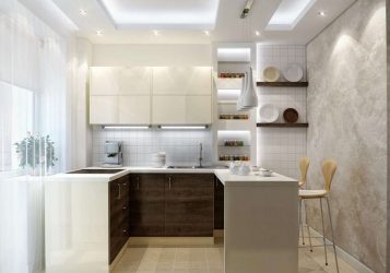 Como abordar o projeto de uma cozinha moderna de 12 metros quadrados? 190+ Fotos de idéias reais (angulares, retangulares, layouts quadrados)