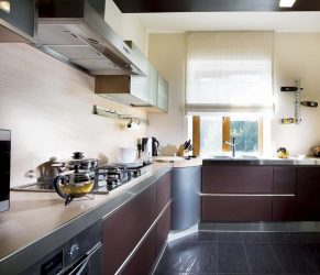 Como abordar o projeto de uma cozinha moderna de 12 metros quadrados? 190+ Fotos de idéias reais (angulares, retangulares, layouts quadrados)