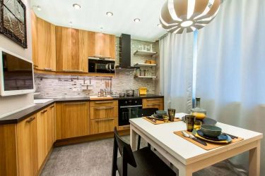 Como abordar o projeto de uma cozinha moderna de 12 metros quadrados? 190+ Fotos de idéias reais (angulares, retangulares, layouts quadrados)