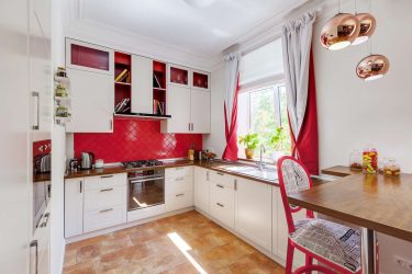 Como abordar o projeto de uma cozinha moderna de 12 metros quadrados? 190+ Fotos de idéias reais (angulares, retangulares, layouts quadrados)