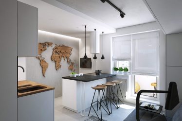 Como abordar o projeto de uma cozinha moderna de 12 metros quadrados? 190+ Fotos de idéias reais (angulares, retangulares, layouts quadrados)