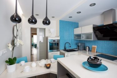Como abordar o projeto de uma cozinha moderna de 12 metros quadrados? 190+ Fotos de idéias reais (angulares, retangulares, layouts quadrados)