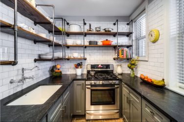 220+ fotos Novo design de cozinha 9 m2: design funcional e conciso