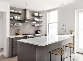 220+ fotos Novo design de cozinha 9 m2: design funcional e conciso