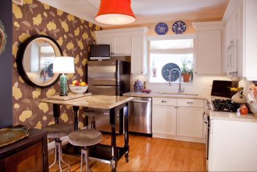 220+ fotos Novo design de cozinha 9 m2: design funcional e conciso