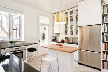 220+ fotos Novo design de cozinha 9 m2: design funcional e conciso