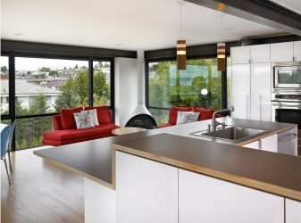 220+ fotos Novo design de cozinha 9 m2: design funcional e conciso