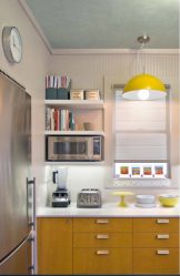 220+ fotos Novo design de cozinha 9 m2: design funcional e conciso