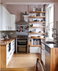 220+ fotos Novo design de cozinha 9 m2: design funcional e conciso