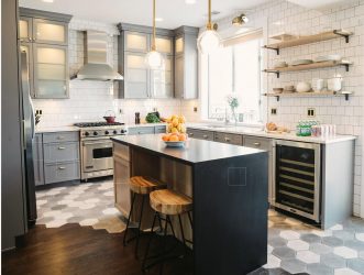 220+ fotos Novo design de cozinha 9 m2: design funcional e conciso