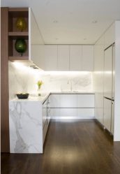 220+ fotos Novo design de cozinha 9 m2: design funcional e conciso