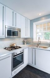 220+ fotos Novo design de cozinha 9 m2: design funcional e conciso