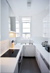 220+ fotos Novo design de cozinha 9 m2: design funcional e conciso