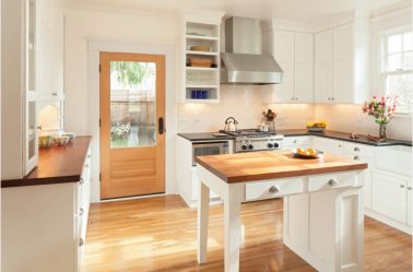 220+ fotos Novo design de cozinha 9 m2: design funcional e conciso