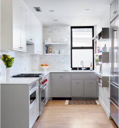 220+ fotos Novo design de cozinha 9 m2: design funcional e conciso