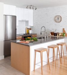 220+ fotos Novo design de cozinha 9 m2: design funcional e conciso