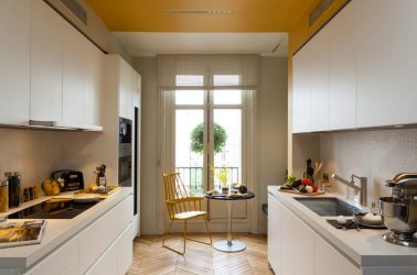 220+ fotos Novo design de cozinha 9 m2: design funcional e conciso