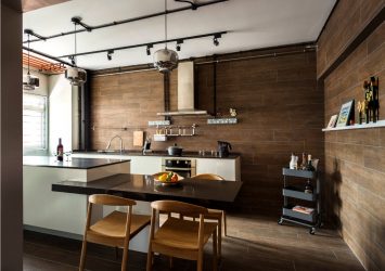 220+ fotos Novo design de cozinha 9 m2: design funcional e conciso
