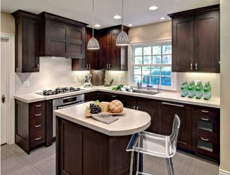 220+ fotos Novo design de cozinha 9 m2: design funcional e conciso