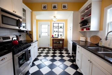 220+ fotos Novo design de cozinha 9 m2: design funcional e conciso