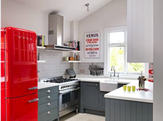 220+ fotos Novo design de cozinha 9 m2: design funcional e conciso
