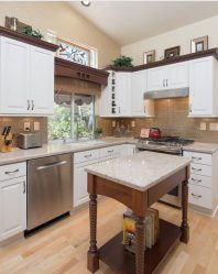 220+ fotos Novo design de cozinha 9 m2: design funcional e conciso