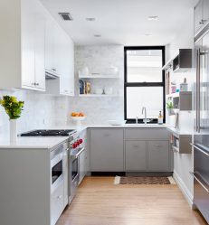 220+ fotos Novo design de cozinha 9 m2: design funcional e conciso