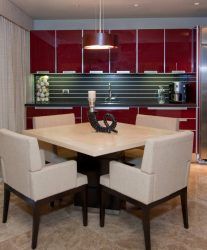 220+ fotos Novo design de cozinha 9 m2: design funcional e conciso