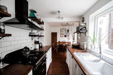 220+ fotos Novo design de cozinha 9 m2: design funcional e conciso