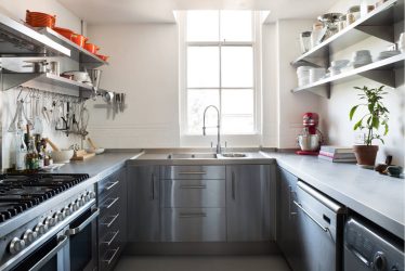 220+ fotos Novo design de cozinha 9 m2: design funcional e conciso