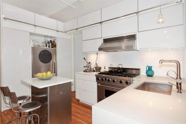 220+ fotos Novo design de cozinha 9 m2: design funcional e conciso
