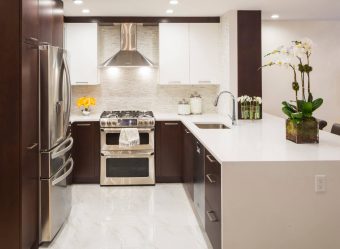 220+ fotos Novo design de cozinha 9 m2: design funcional e conciso