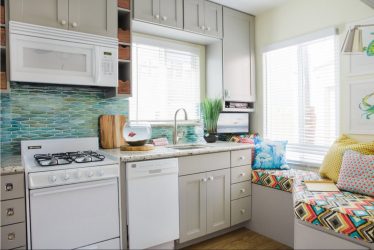 220+ fotos Novo design de cozinha 9 m2: design funcional e conciso