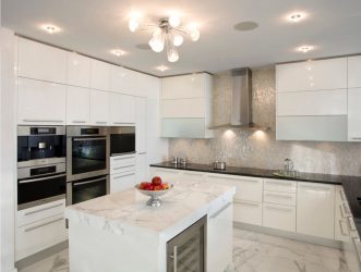 220+ fotos Novo design de cozinha 9 m2: design funcional e conciso