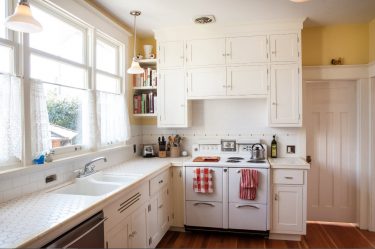 220+ fotos Novo design de cozinha 9 m2: design funcional e conciso