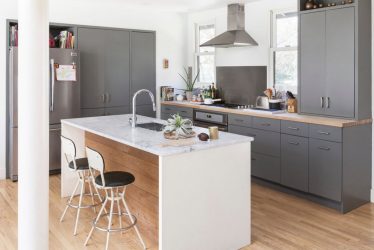 220+ fotos Novo design de cozinha 9 m2: design funcional e conciso