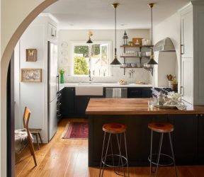 220+ fotos Novo design de cozinha 9 m2: design funcional e conciso